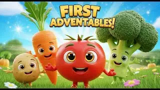 Talking Vegetables Cartoon 🌱 | Fun Kids Animation Story