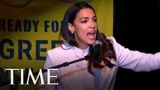 No 'Middle Ground' On Fighting Climate Change, Says Ocasio-Cortez And Sanders | TIME