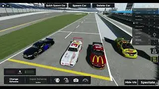 Roblox: New Video - Part 15 Of Racing Daytona Nascar Cars in 'Just Daytona'
