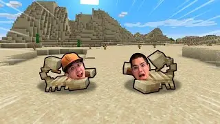 VIRAMOS ESCORPIÕES POR UM DIA NO MINECRAFT! (cauda venenosa?)