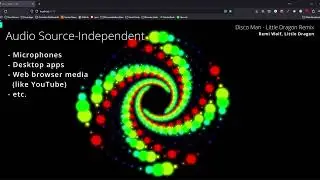 Real-Time 3D Audio Visualizer (work-in-progress)