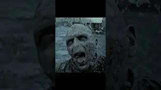 The final battle between Voldemort and Harry Potter!#video #harrypotter #movie #shorts