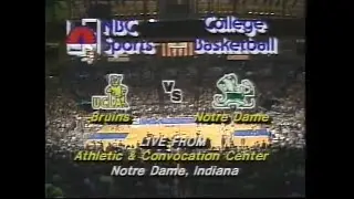 Dec 1981 - UCLA Bruins at Notre Dame Fighting Irish, NBC Broadcast (1st Half Only!)