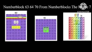 Numberblocks 42 45 48 49 50 54 55 56 60 63 64 70 Coming 2026 2028 2033 2039 (Zootopia 2)