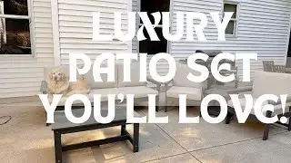 Luxury Outdoor Comfort | SERWALL 7-Piece HDPE Patio Furniture Set &ndash; All-Weather Sectional for Deck