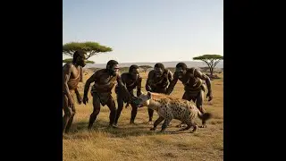 5.9 Million Years Ago | When Our Ancestors Fought the Giant Hyenas #movie  #documentariesnlife