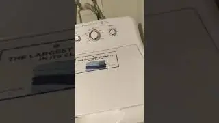 Laundry drum solo