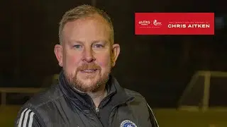 Having A Laugh With... Stranraer manager Chris Aitken