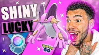 SHINY LUCKY FEZ TODO MUNDO QUITAR & ME RENDI AO SWAMPERT - POKEMON GO | Cris |