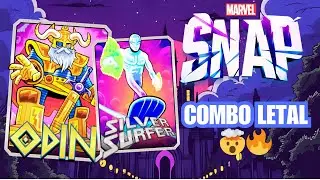 Gan&eacute; partidas imposibles con Silver Surfer + Odin🤯🔥 || MARVEL SNAP || 2025