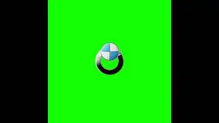 BMW LOGO GREEN SCREEN