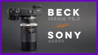 Бек 135mm f2.8 адаптированный к A6000 Sony