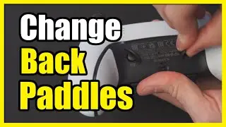 Как добавить или удалить задние лепестки на контроллере Dualsense Edge PS5 (короткие или длинные ...