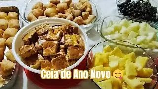 Dia de compras e Torta de Frango Cremosa para o Ano Novo em família