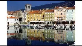 Cres town. Cres island, Croatia.