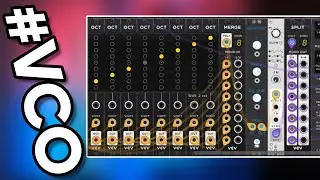 VCV Patch Inspirado en Verbos Electronics Harmonic Oscillator