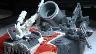 Ork Looted Wagon WIP#4 - The exhaust