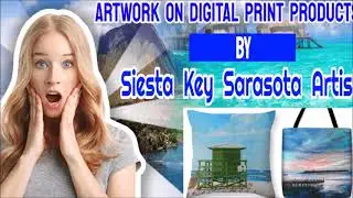 Artwork On Digital Print Products By Siesta Key Sarasota Artist