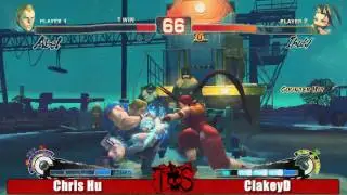 Guard Crush 2 SSF4 Chris Hu vs ClakeyD