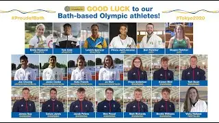 Good luck to University of Bath-based athletes at the Tokyo 2020 Olympic Games!