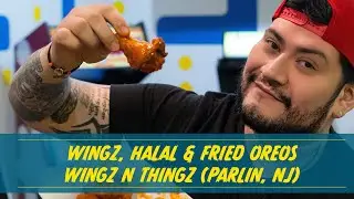 WOULD YOU EAT WINGZ, HALAL & FRIED OREOS? | Wing N Thingz | Parlin, NJ | TobiasEats