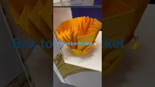 Box transforms into ice bucket #champagne #packaging