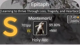 [7.49⭐] MontemorU - Epitaph [Learning to Thrive Through Loss, Tragedy, and..] +NM 99.80% FC | 701pp⏫