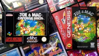 💢 Versus 💢  JOE & MAC 🔸 Super Nintendo 🆚 Sega Genesis