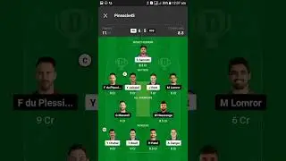 RR vs RCB 60th IPL | Dream11 Demo team | Top11 Fantasy தமிழ்