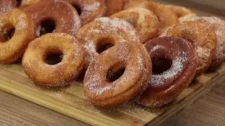 HOMEMADE DONUTS / DOUGHNUTS MADE IN 10 MINUTES!