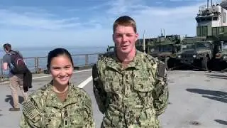 BALTOPS 2019 - Lieutenants Veloria and Byrne