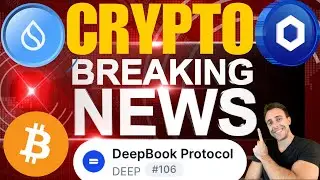 DEEPBOOK PROTOCOL, SUI, CHAINLINK, & BITCOIN NEWS TODAY!