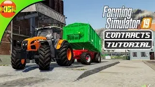 Farming Simulator 19 tutorial series ep-1- How contracts system works!