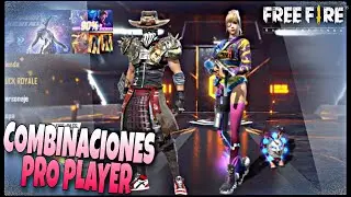 COMBINACIONES DE ROPA PRO PLAYER DE CHICOS/CHICAS FREE FIRE🔥