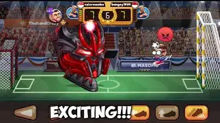 HEAD BALL 2 the little guy from the rare team against the heroic team of max level😡
