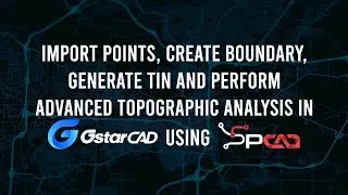 Topographic Analysis in Gstar using SPCAD