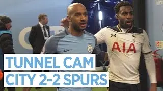 FUNNY MASCOTS! | TUNNEL CAM | Man City 2-2 Spurs