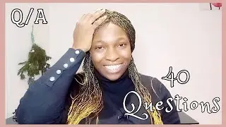 40 QUESTION TAG | GET TO KNOW ME TAG. #Youtubetag2021