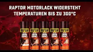 RAPTOR High Heat Application Video - Engine Enamel - German