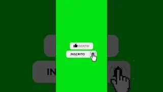 Inscreva-se e Curtir discreto | ACK #chromakey #greenscreen #videoediting #inscreva #shorts #edit