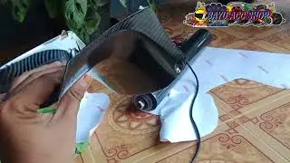 Viraaalll  Pasang Skotlet Carbon 6D tanpa sambungan