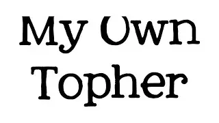 My Own Toper Serif Font | New Font Download