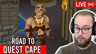 BIG QUEST DAY! | Ironman | Road To Quest Cape! [159/174] | No Quest Helper