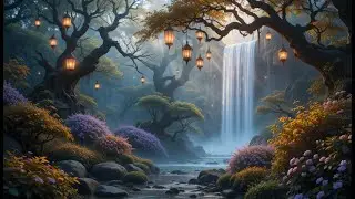 Healing Music in Forest Ambience 528Hz 741Hz 396Hz Miracle Frequencies