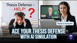 Stop Stressing Your Thesis Defense! Conquer it with AI Simulation