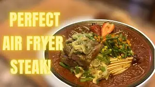 PERFECT AIR FRYER STEAK- 'Perfection Every Time'! | COOKING WITH CHEF MIKE
