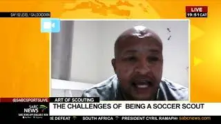 Walter Steenbok discusses challenges of being a soccer scout