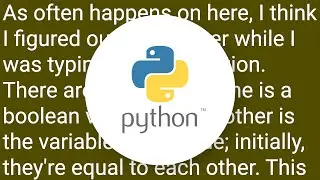 Strange behavior when defining a value for True in Python