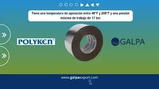 Cinta o Tape de aluminio para ducteria FSK reforzado Polyken 338 FSK G2210338R