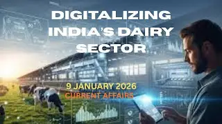 Digitalizing India’s Dairy Sector | ranabhyas series | 9 JANUARY 2026 | MPSC / UPSC